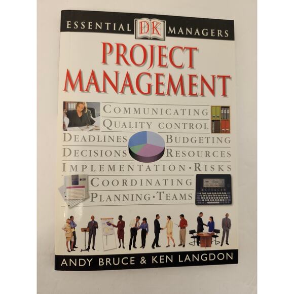 DK Publishing Essential Managers Bundle Of 2 Books Making Decisions Project Mgmt - Picture 3 of 12